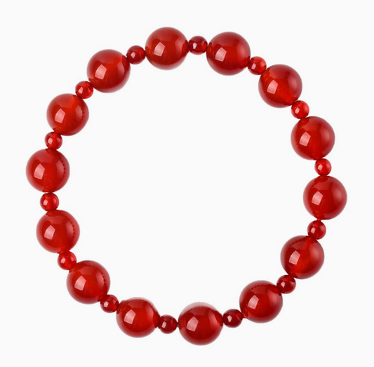 赤瑪瑙 ワンブレスレット